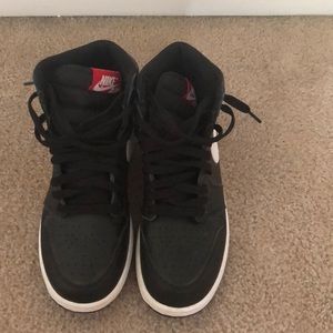 Jordan Ones Black/White Size 6Y